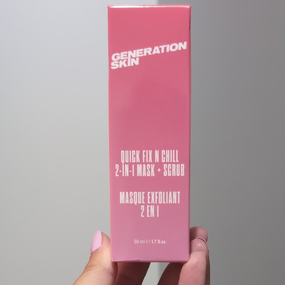 Generation Skin Quick Fix N Chill 2-in-1 Mask + Scrub
